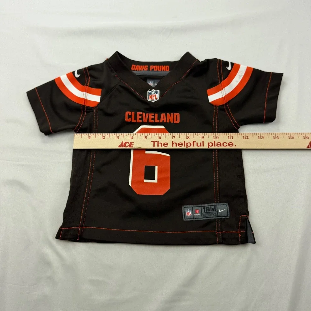 Nike Football Jersey Toddler 18M Brown Cleveland Browns Baker Mayfield 6